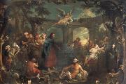 William Hogarth christ at the pool of bethesda Sweden oil painting artist